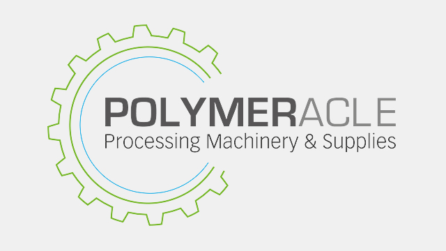 Polymeracle-Logo vor einem hellgrauen Hintergrund.