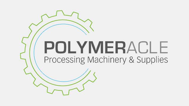 Logo di Polymeracle con uno sfondo grigio chiaro.