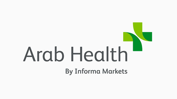 Arab Health Exhibition tradeshow logo