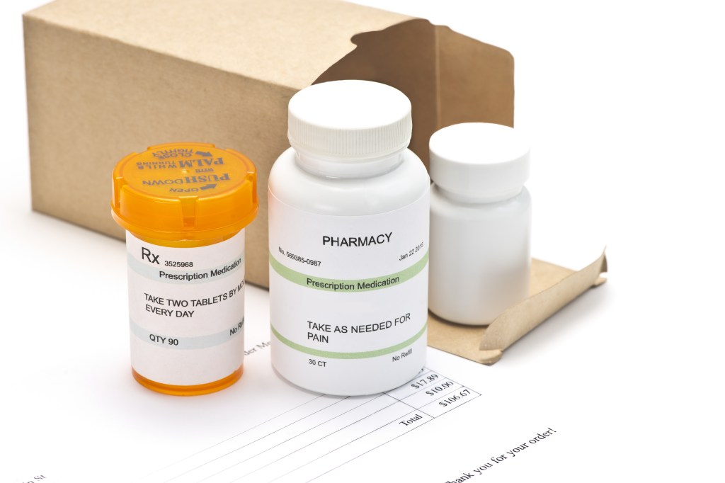 Ordine postale di pillole con prescrizione