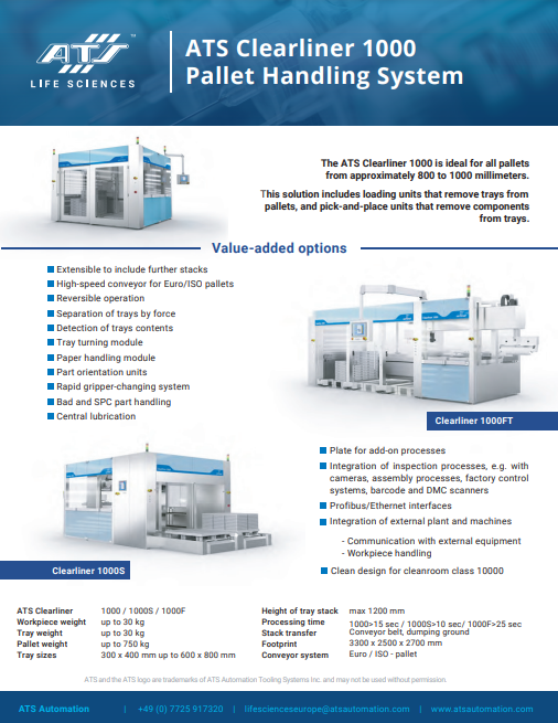 Cleanliner 1000 Design Brochure Cleanliner 1000 Design Brochure