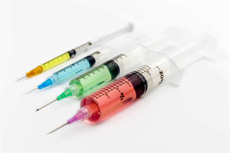 plastic syringe