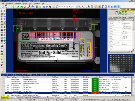 Smartvision screen image
