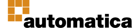 Logo of the automatica trade fair in Munich, Germany